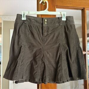 Athleta corduroy light Brown athletic skirt